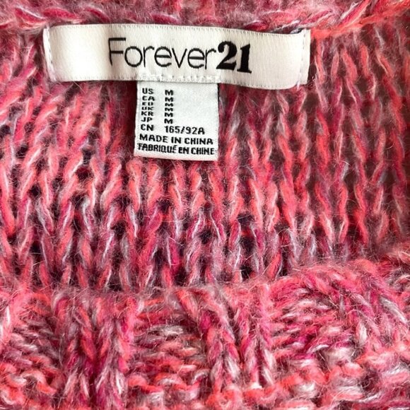 FOREVER 21 COLOR BLOCK SWEATER LIKE NEW - Picture 15 of 16